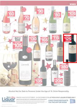 Pick n Pay Liquor : Great Savings On All Your Favourites (22 Oct - 24 Dec 2018), page 8