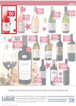 Pick n Pay Liquor : Great Savings On All Your Favourites (22 Oct - 24 Dec 2018), page 8