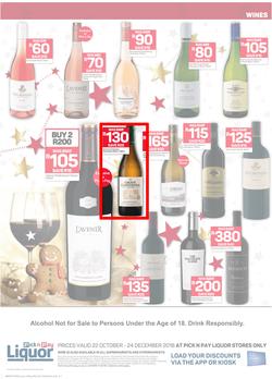 Pick n Pay Liquor : Great Savings On All Your Favourites (22 Oct - 24 Dec 2018), page 8
