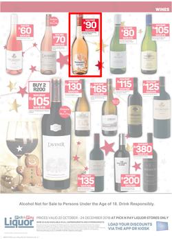 Pick n Pay Liquor : Great Savings On All Your Favourites (22 Oct - 24 Dec 2018), page 8