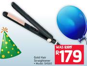 Stylista Gold Hair Straightener  