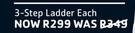 3 Step Ladder-Each