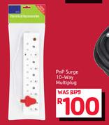 PnP Surge 10-Way Multiplug