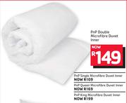 PnP Queen Microfibre Duvet Inner