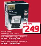 PnP 20W LED Floodlight With Sensor