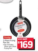 Prestige 2-Piece Frying Pan Set