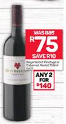 Beyerskloof Pinotage Or Cabernet Merlot-750ml Each