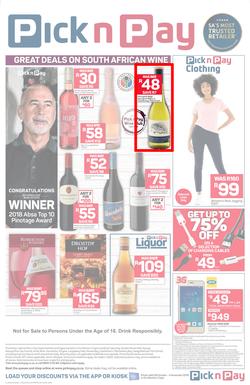 Pick n Pay Western Cape : Rock-Bottom Prices (29 Oct - 04 Nov 2018), page 8