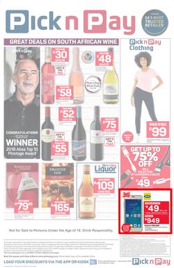 Pick n Pay Western Cape : Rock-Bottom Prices (29 Oct - 04 Nov 2018), page 8
