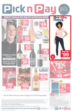 Pick n Pay Western Cape : Rock-Bottom Prices (29 Oct - 04 Nov 2018), page 8