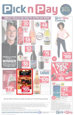 Pick n Pay Western Cape : Rock-Bottom Prices (29 Oct - 04 Nov 2018), page 8