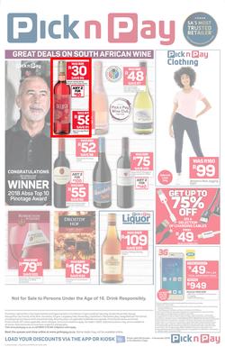 Pick n Pay Western Cape : Rock-Bottom Prices (29 Oct - 04 Nov 2018), page 8