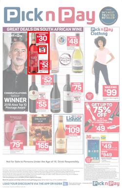 Pick n Pay Western Cape : Rock-Bottom Prices (29 Oct - 04 Nov 2018), page 8