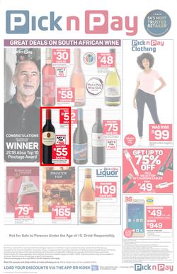 Pick n Pay Western Cape : Rock-Bottom Prices (29 Oct - 04 Nov 2018), page 8