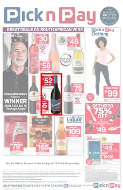 Pick n Pay Western Cape : Rock-Bottom Prices (29 Oct - 04 Nov 2018), page 8