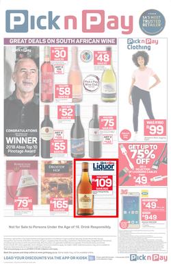 Pick n Pay Western Cape : Rock-Bottom Prices (29 Oct - 04 Nov 2018), page 8