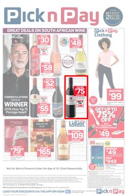 Pick n Pay Western Cape : Rock-Bottom Prices (29 Oct - 04 Nov 2018), page 8