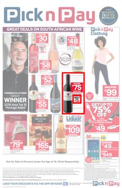 Pick n Pay Western Cape : Rock-Bottom Prices (29 Oct - 04 Nov 2018), page 8