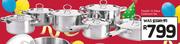 Tissolli 12 Piece Cookware Set