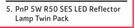 PnP 5W R50 SES LED Reflector Lamp Twin Pack-For Any 2