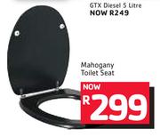 Mahogany Toilet Seat