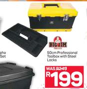 Big Jim 50cm Professional Toolbox With Steel Locks