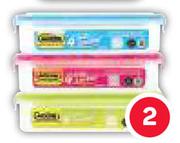 Addis 4 Side Locked Rectangular Foodsaver-800ml Each