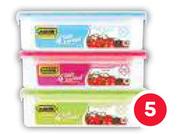 Addis 4 Side Locked Rectangular Foodsaver-1.65Ltr Each