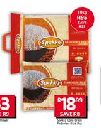 Speko Long Grain Parboiled Rice-2Kg