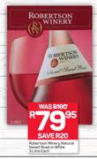 Robertson Winery Natural Sweet Rose Or White-3Ltr Each