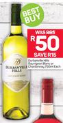 Durbanville Hills Sauvignon Blanc Or Chardonnay-750ml Each