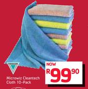 Verimark Microwiz Cleantech Cloth 10-Pack