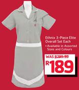 Ethnix 3-Piece Elite Overall Set-Each