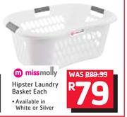 Missmolly Hipster Laundry Basket-Each