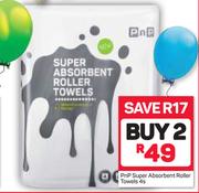 PnP Super Absorbent Roller Towels-2x4's