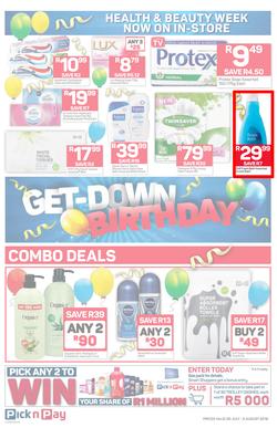 Pick n Pay : Birthday Deals (30 Jul - 05 Aug 2018), page 8