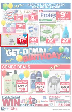 Pick n Pay : Birthday Deals (30 Jul - 05 Aug 2018), page 8