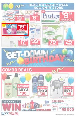 Pick n Pay : Birthday Deals (30 Jul - 05 Aug 2018), page 8