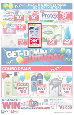 Pick n Pay : Birthday Deals (30 Jul - 05 Aug 2018), page 8