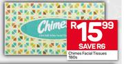 Chimes Facial Tissues-180's