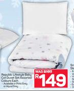 Republic Lifestyle Baby Cot Duvet Set-Each