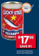 Lucky Star Pilchard-400g Each