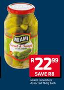 Miami Cucumbers-760g Each
