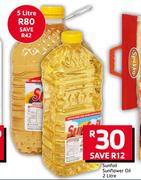 Sunfoil Sunflower Oil-2Ltr