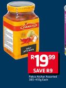 Pakco Atchar-385/410g Each