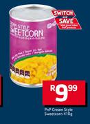 PnP Cream Style Sweetcorn-410g