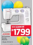 Janome 58 Function Sewing Machine JFS1821S