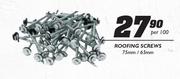 Roofing Screws-75mm/65mm-Per 100's