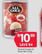All Gold Tomato & Onion Mix-410g