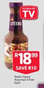 Steers Sauce-375ml Each